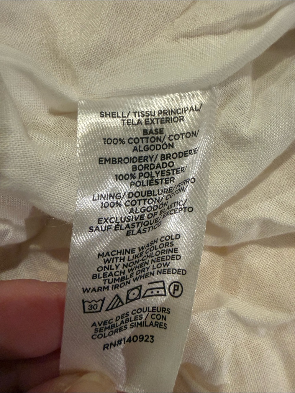 LOFT Petites Eyelet Open Back Maxi Dress White Yellow 4P - Picture 12 of 12